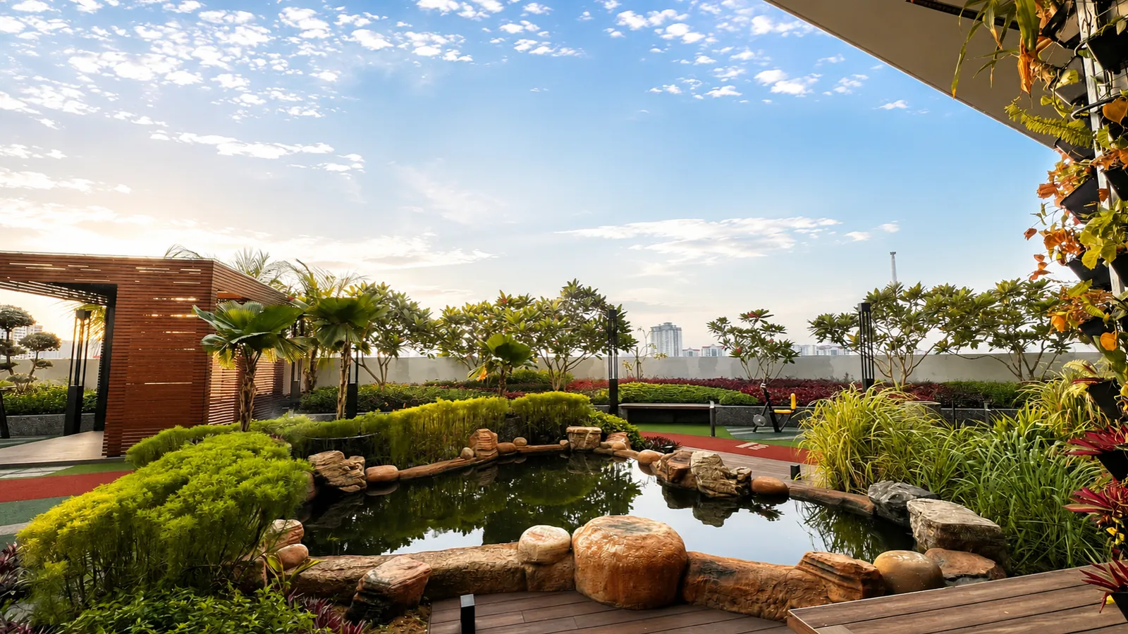 Sky Garden & Koi Pond
