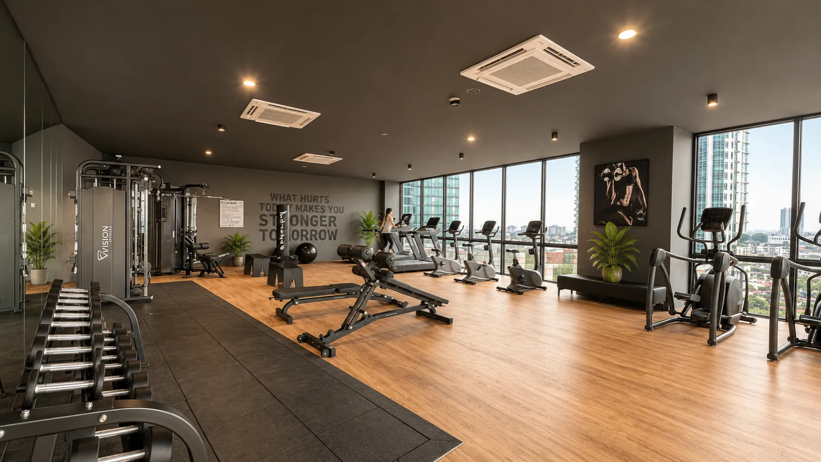 Fully-Equipped Gym