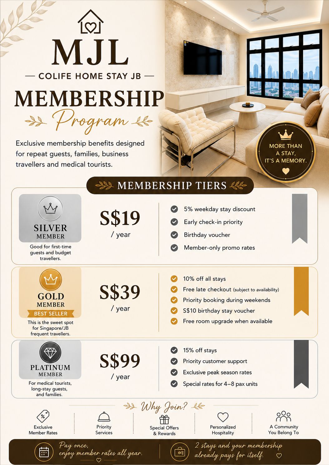 MJL Colife Membership